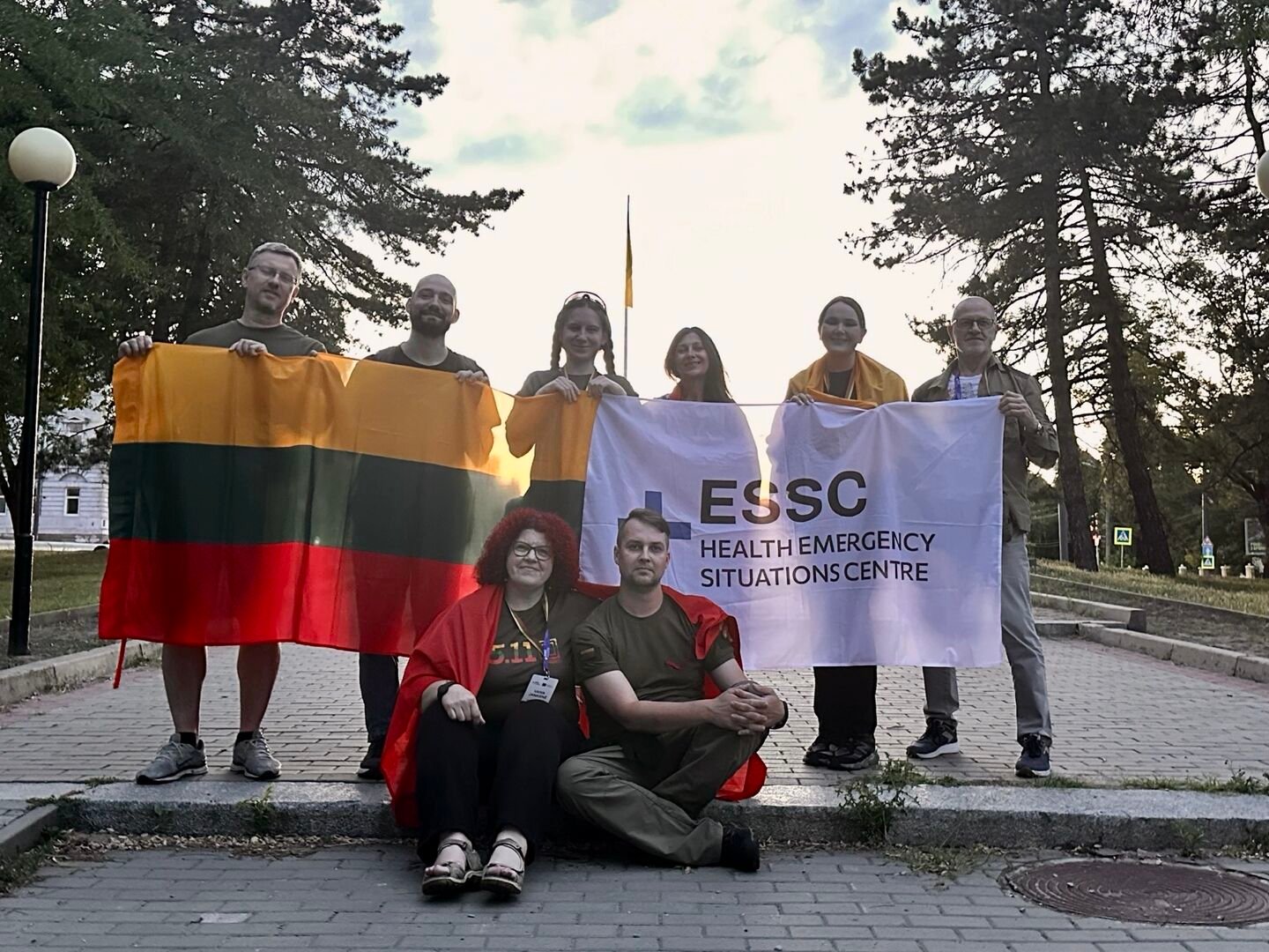 Stažuotė karo zonoje: Klaipėdos universiteto slaugos magistrantė mokėsi iš Ukrainos medikų