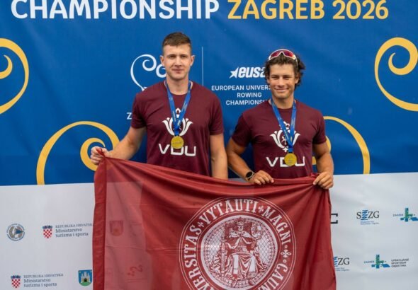 VDU pakilo į antrąją vietą Europos studentų sporto reitinge
