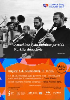 Europos žydų kultūros diena Kurklių sinagogoje: tradicijos, maisto degustacija ir klezmerių muzika
