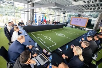 Naujo sezono gairės: LFF ir klubai aptarė galimus jaunimo integracijos ir legionieriaus mokesčio pokyčius