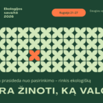 Ekologijos savaitė grįžta: rugsėjį visoje Lietuvoje – renginiai ir iniciatyvos, skirtos ekologijai