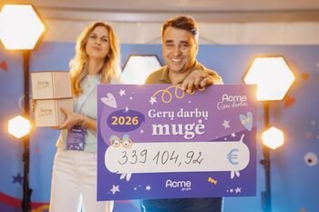 „Acme grupė“ pagerino kasmetinio paramos renginio rekordą – „Gerų darbų mugėje“ šiemet surinkta daugiau nei 339 tūkst. Eur