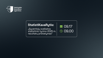 StatistiKavaRytis: „Gyventojų sveikatos statistinio tyrimo 2025 m. rezultatai“
