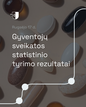 GYVENTOJŲ SVEIKATOS STATISTINIO TYRIMO REZULTATAI