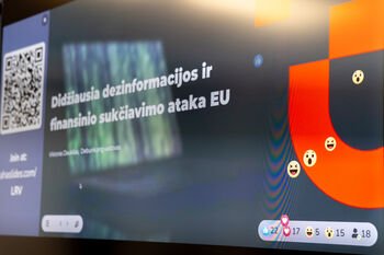 Kviečiame registruotis į Nacionalinį dezinformacijos raštingumo egzaminą moksleiviams