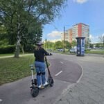 Elektriniai paspirtukai mieste: ko reikia, kad visi jaustumės saugesni?
