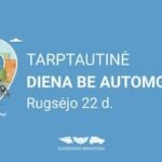 Diena be automobilio – Susisiekimo ministerija kviečia į renginį V. Kudirkos aikštėje