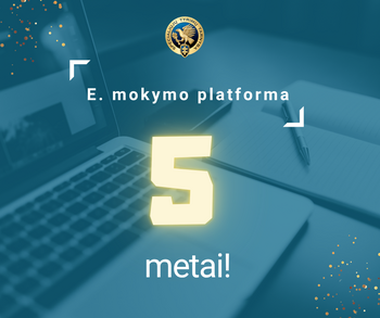 STT e. mokymo platformai – jau penkeri metai