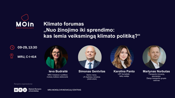 Klimato politikos išbandymas – ne tikslai, o jų įgyvendinimas