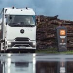 Biokuro logistika tapo elektrinio „Mercedes-Benz eActros 600“ technologijos išbandymu: rezultatai nustebino ir skeptikus