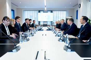 Premjeras: stipri Lietuvos ekonomika prasideda nuo dialogo su verslu