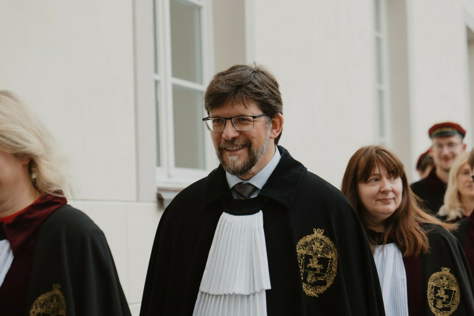 Vilniaus universitetas naujus studijų metus pradeda iškilminga vėliavos pakėlimo ceremonija
