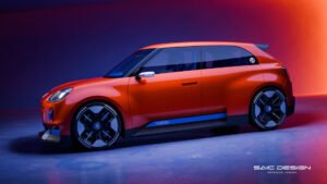MG pristatė koncepcinį „Go“ – „karštą“ elektrinį modelį, kitąmet tapsiantį naujuoju „MG2“