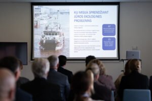 Klaipėdos universitetas Ekonomikos ir inovacijų ministerijos delegacijai pristatė mokslo ir inovacijų potencialą