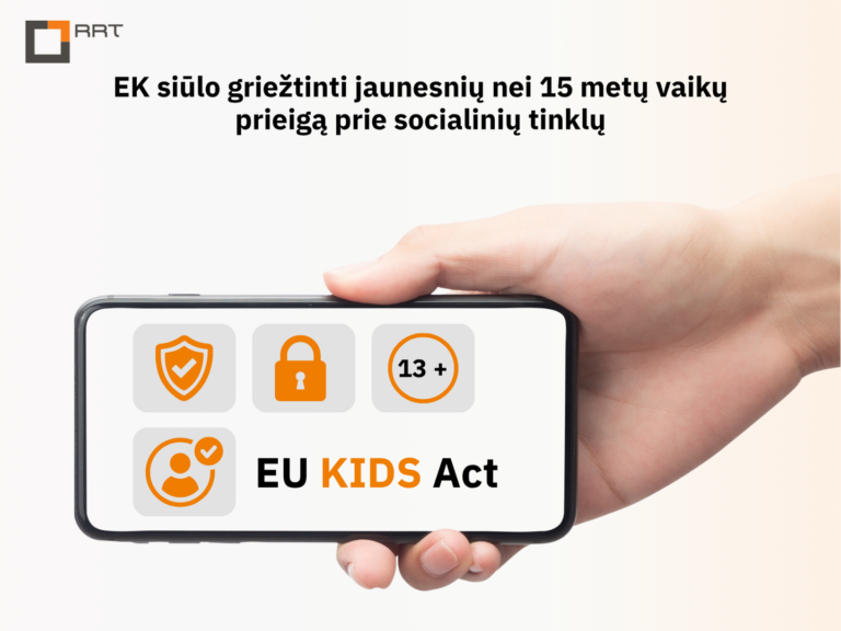 EK siūlo griežtinti jaunesnių nei 15 metų vaikų prieigą prie socialinių tinklų