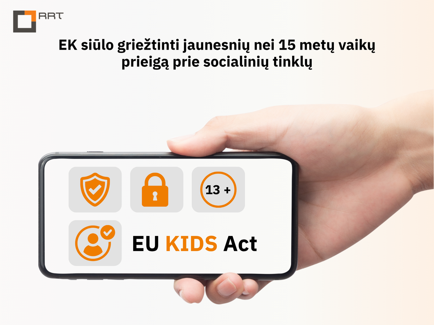 EK siūlo griežtinti jaunesnių nei 15 metų vaikų prieigą prie socialinių tinklų