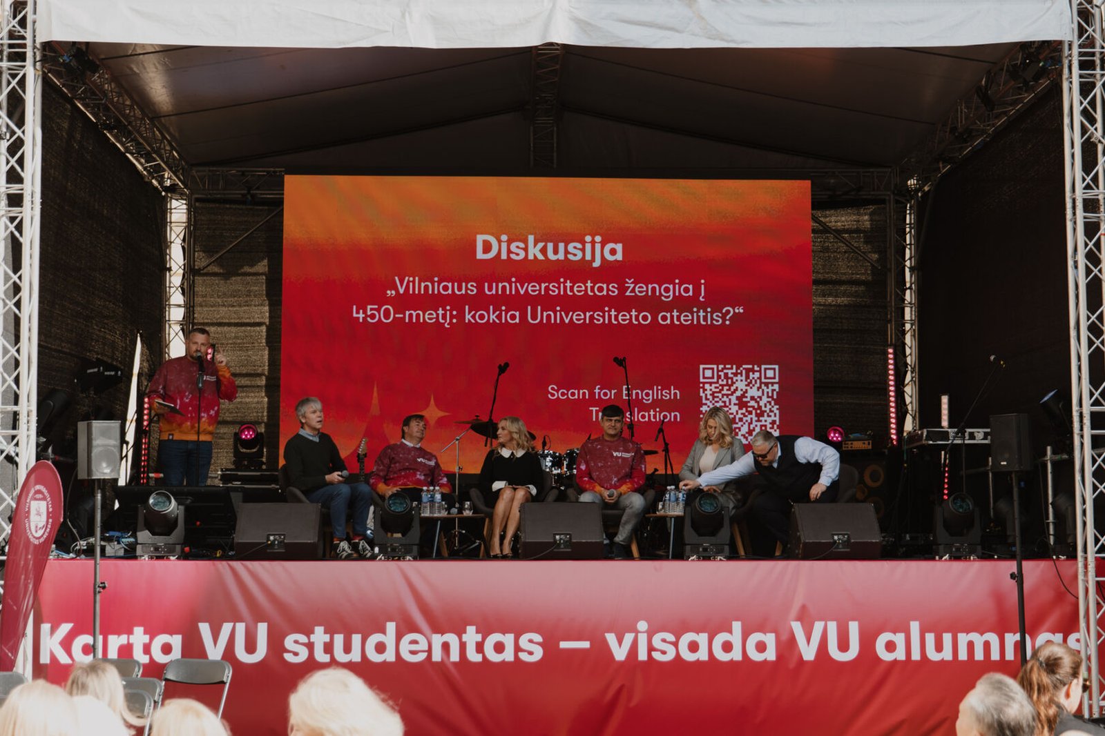 VU alumnų festivalyje – tūkstančiai alumnų ir žvilgsnis į Universiteto ateitį