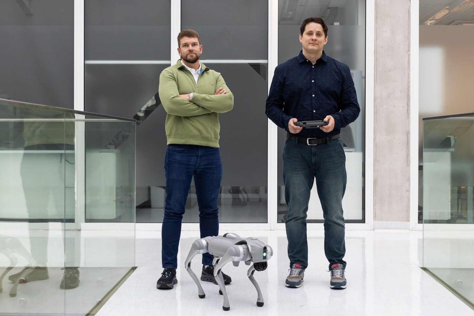 Kaune kuriamas DI centras ruošiasi naujai robotikos bangai: pirmasis žingsnis – keturkojis robotas