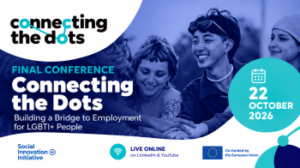 Kaip nutiesti tiltą į darbą LGBTI+ jaunimui? Tarptautinė konferencija „Connecting the Dots“ – tiesiogiai