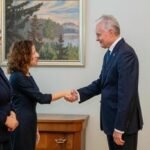 Prezidentas susitiko su Europos Komisijos vykdomąja vicepirmininke Roxana Mînzatu