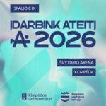 Klaipėdos universitetas su Klaipėdos valstybine kolegija kviečia į didžiausią vakarų Lietuvoje karjeros mugę
