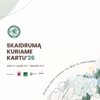 STT kviečia mokinius kurti skaidraus miesto viziją: startuoja konkursas „Skaidrumą kuriame kartu‘26“