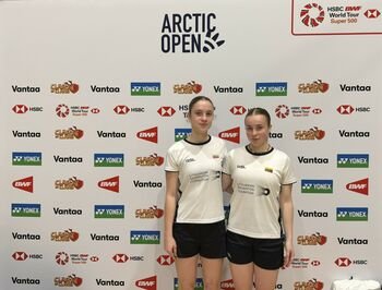 Lietuvos badmintonininkai – tarp pasaulio žvaigždžių: keturi vilniečiai pateko į „Arctic Open“ pagrindinį turnyrą