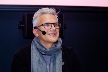 Kultūros ministro sveikinimas tarpdisciplininio meno kūrėjui Gediminui Urbonui 60-mečio proga