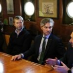 Klaipėdos universitete Užsienio reikalų ministras aptarė istorijos tyrimus ir jūrinę kultūrą