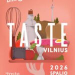 Kvietimas žiniasklaidai: spalio 15 d. prasideda „Taste Vilnius 2026“