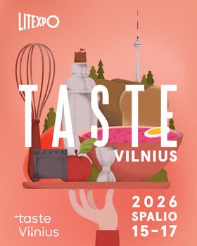 Kvietimas žiniasklaidai: spalio 15 d. prasideda „Taste Vilnius 2026“