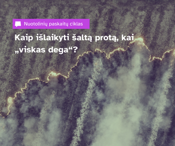 Pradedama žurnalistų emocinei sveikatai skirta iniciatyva
