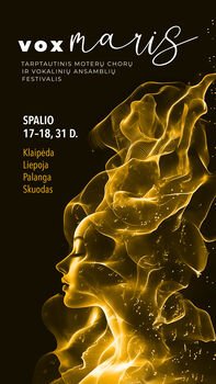 Chorinės muzikos gerbėjus kviečia festivalis „Vox Maris" Klaipėdoje