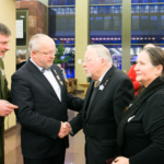 Seimo Pirmininkas Juozas Olekas sveikina profesorių Vytautą Landsbergį 94-ojo gimtadienio proga