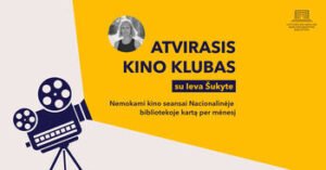 Nacionalinė biblioteka pradeda naują iniciatyvą „Atvirasis LNB kino klubas“: nemokamas kinas, pokalbiai ir bendruomenė visiems