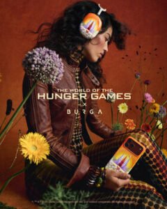 „Lionsgate" ir lietuviškas prekių ženklas „BURGA“ pristato oficialią „The World of The Hunger Games" kolekciją