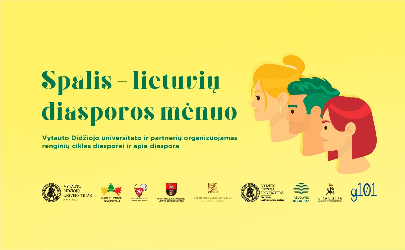VDU kviečia visą spalį pažinti pasaulio lietuvių istoriją, kūrybą ir šiandienos gyvenimą