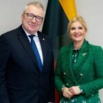 Švietimo ir mokslo komiteto pirmininkė Jurgita Šukevičienė su Lietuvos mokslų akademijos prezidentu aptarė aukštojo mokslo sistemos ateitį