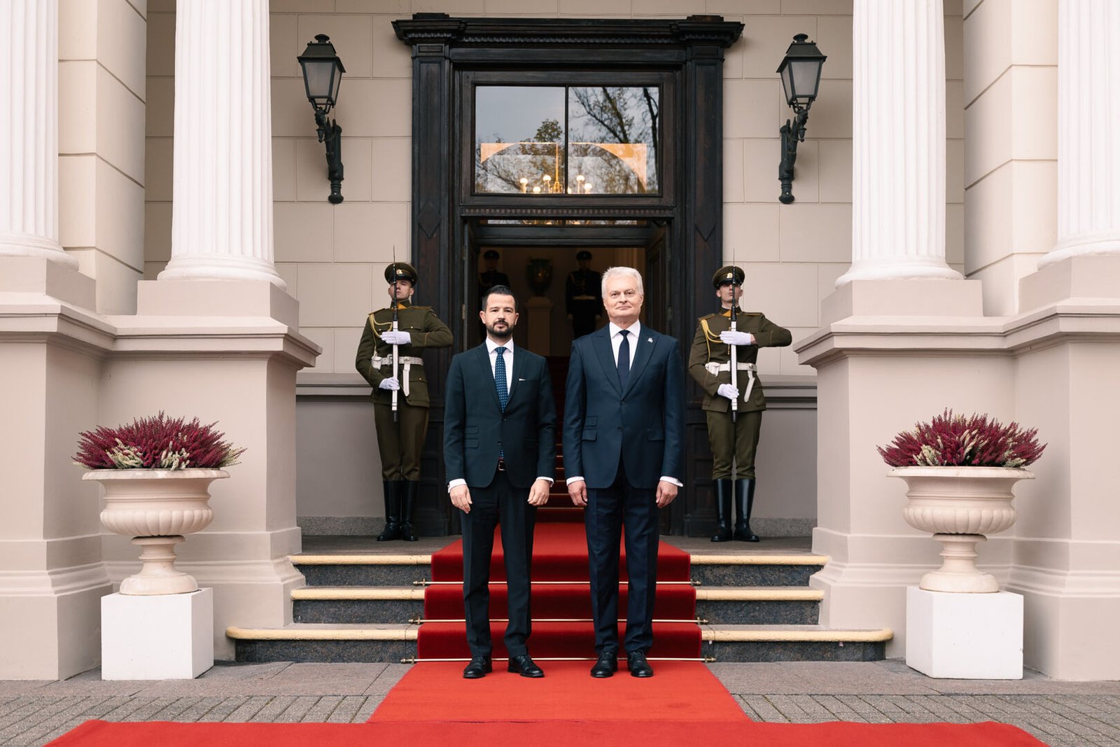 Prezidentas susitiko su Juodkalnijos vadovu